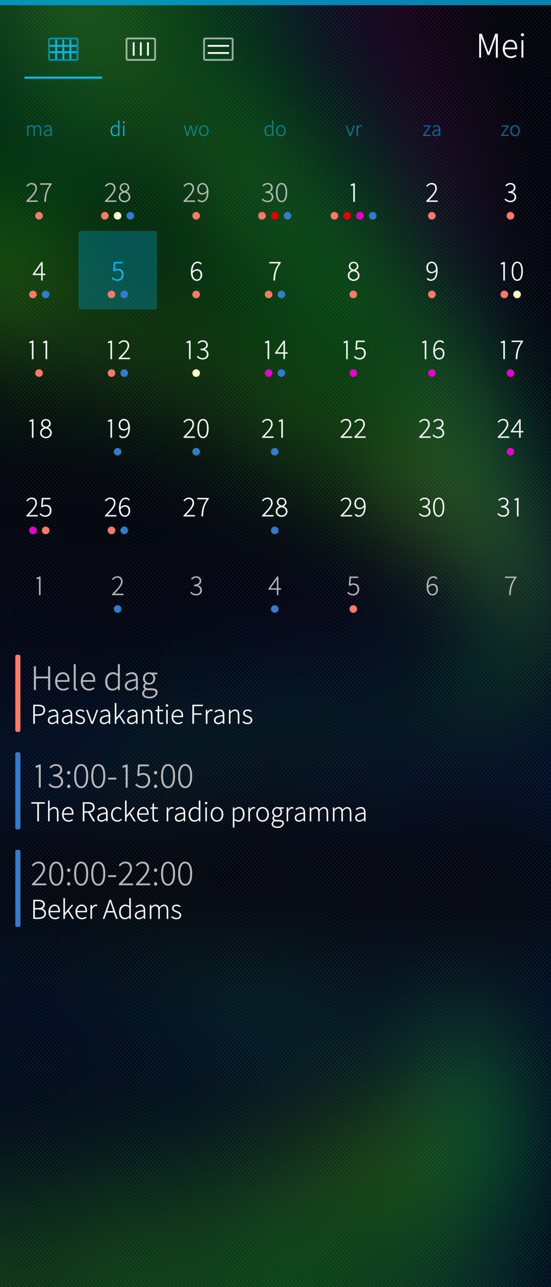 Jolla Calendar